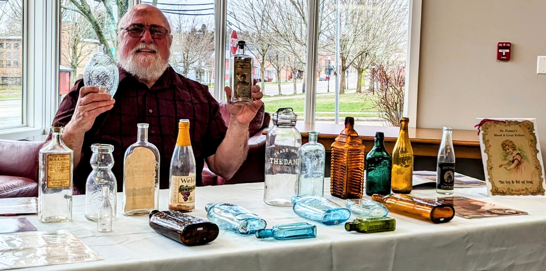 Hanover Historian discusses bottles at Mayville Library | News, Sports, Jobs - Vimarsana News